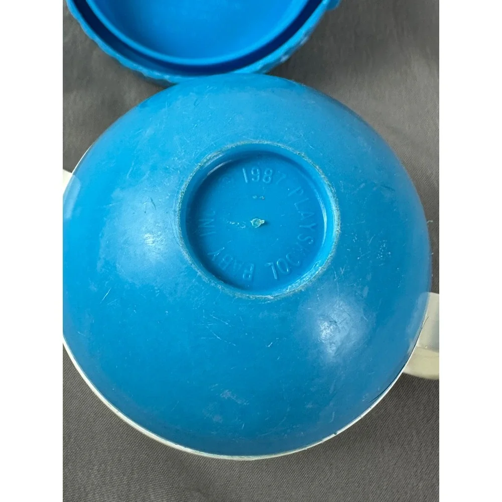 Vtg Playskool Baby Sippy Cup 1984 Mickey Mouse Disney Toddler Training Cup w Lid